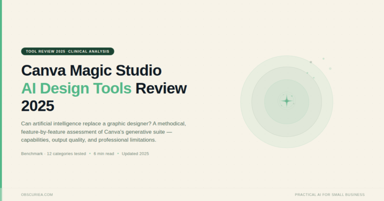 Canva Magic Studio AI design tools review 2025 — can AI replace a graphic designer