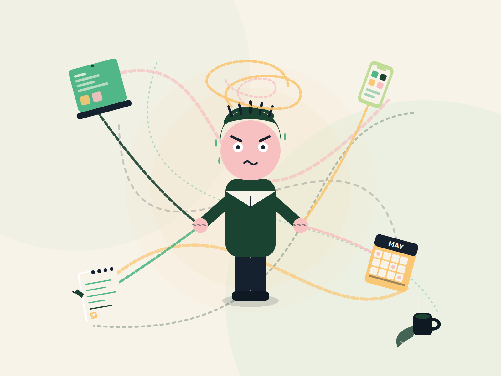 Solo business owner overwhelmed by manual administrative tasks across multiple tools